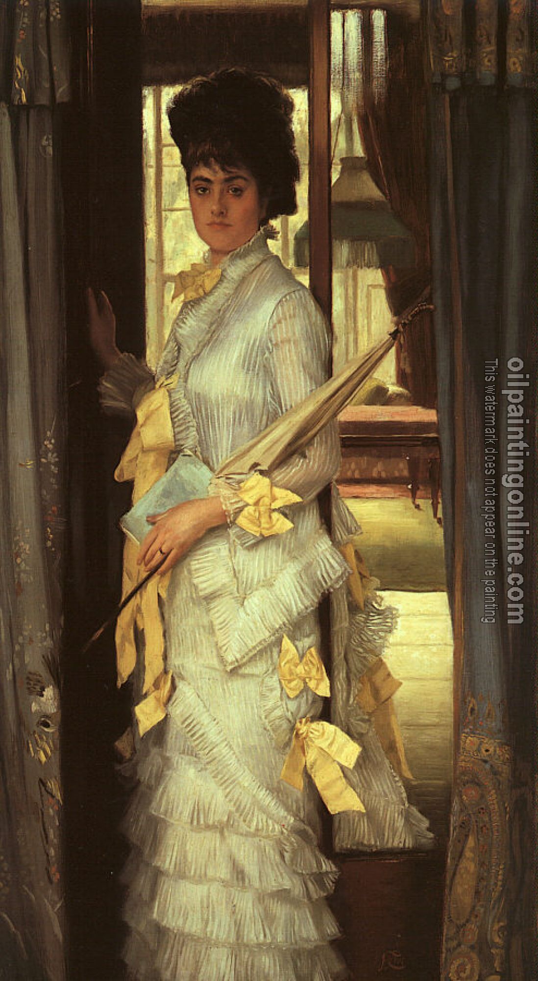 Tissot, James - A Portrait Miss Lloyd